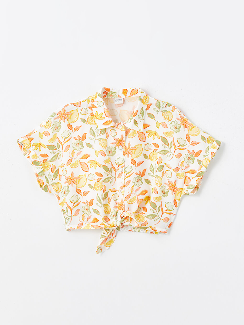 Chemise Courte à Manches Courtes pour Fille, Lot de 2-1