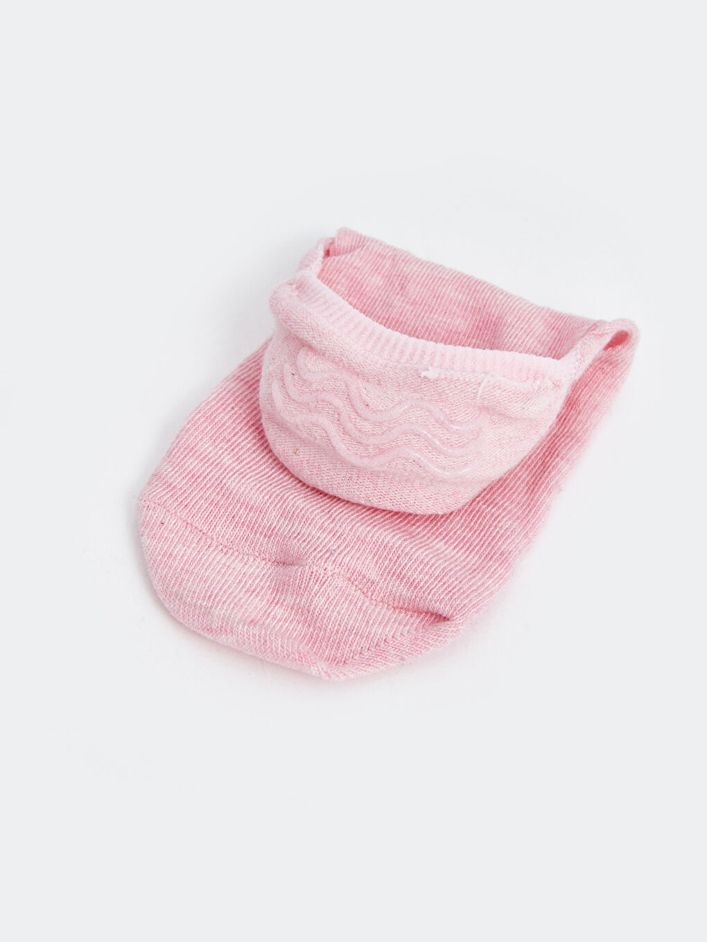 Mavi Kadın Düz Babet Çorap 3'lü-3