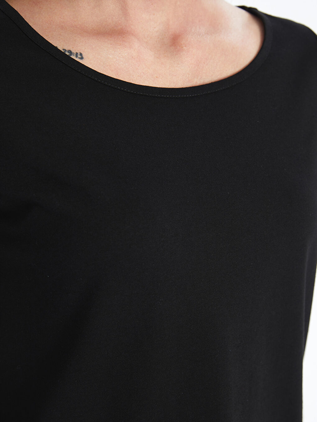 Crew Neck Regular Short Sleeve Women's T-shirt -S4L154Z8-CVL