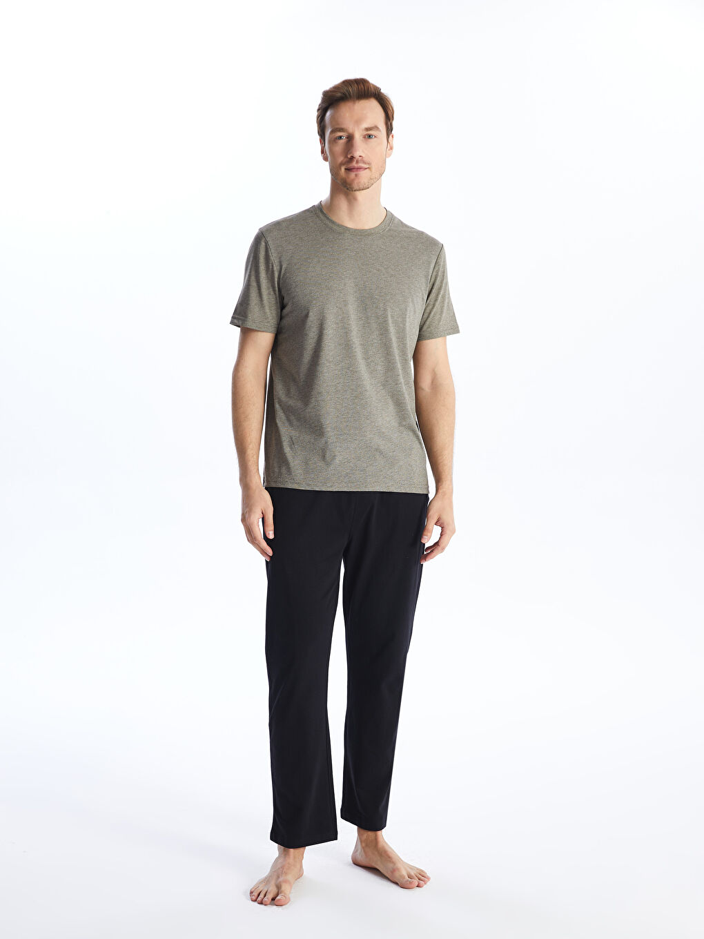 Standard Fit Men's Pajama Set -S4L162Z8-LFT