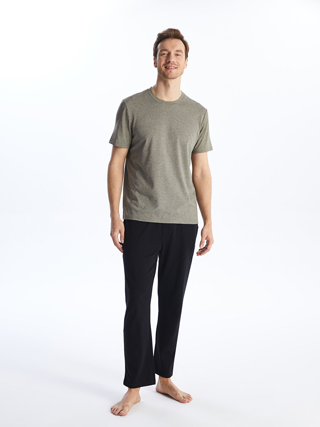 Standard Fit Men's Pajama Set -S4L162Z8-LFT