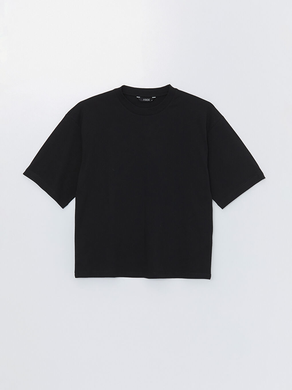 მრგვალი საყელო მოკლე სახელო მამაკაცის მაისური-5