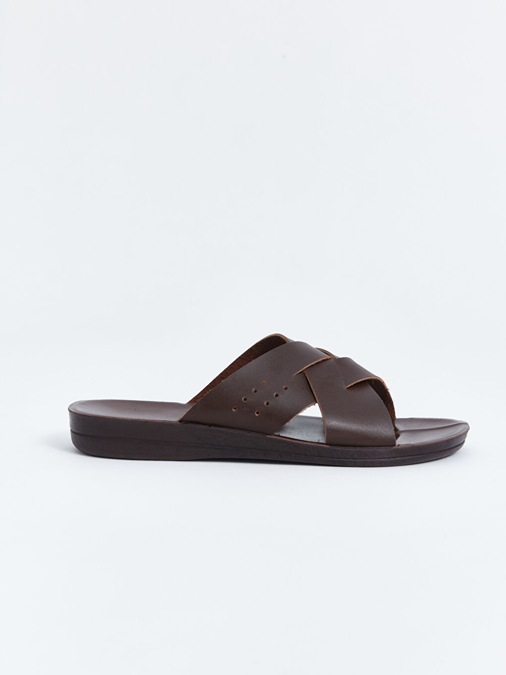 Cross Band Men's Slippers -S4L260Z8-YH8
