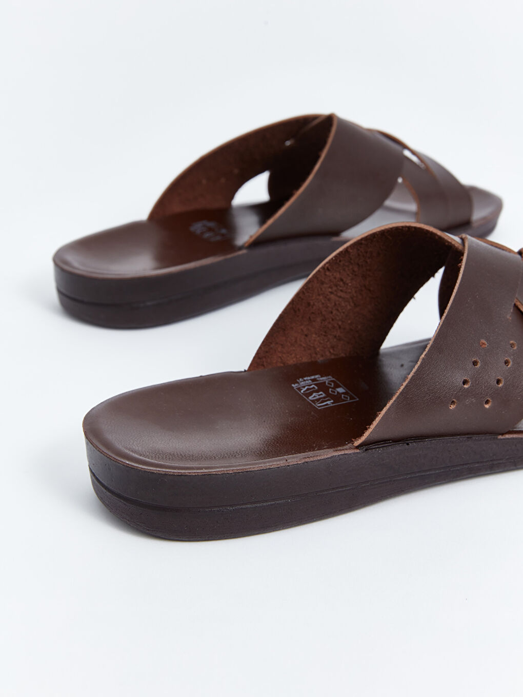Cross Band Men's Slippers -S4L260Z8-YH8