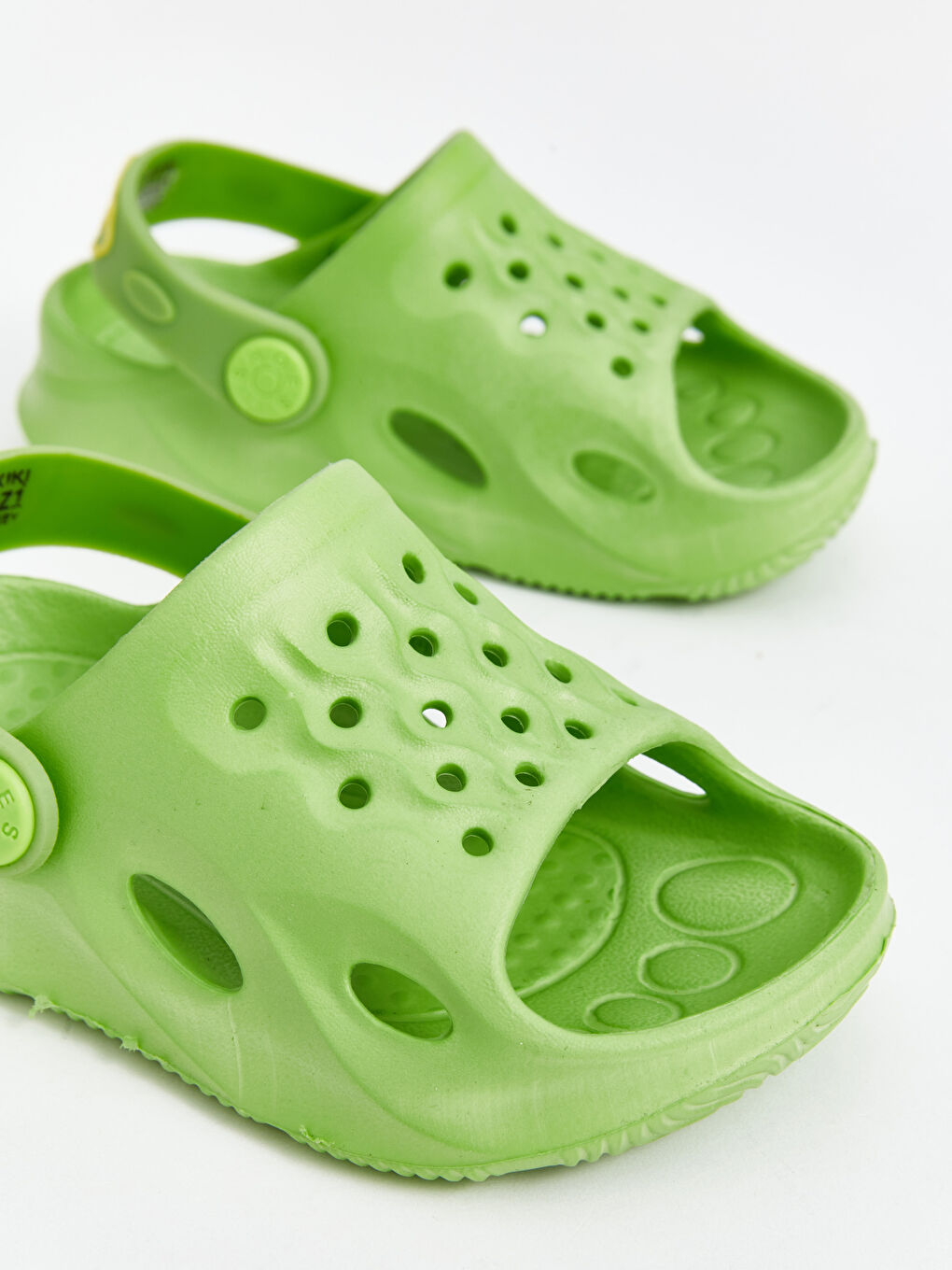 Yeşil Erkek Bebek Plaj Sandaleti-2