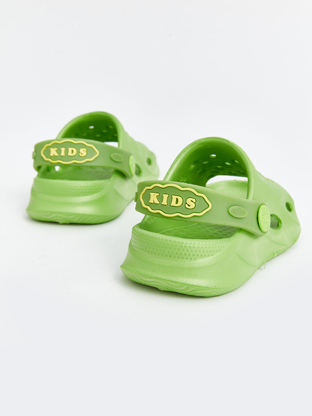 Yeşil Erkek Bebek Plaj Sandaleti-4