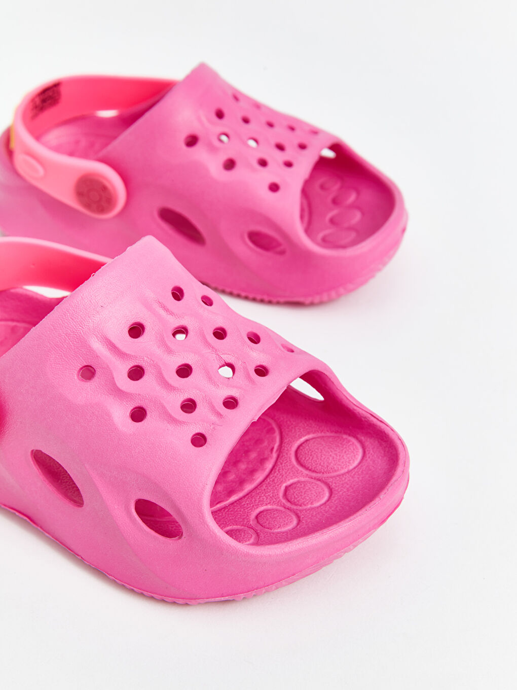 Fuşya Kız Bebek Plaj Sandaleti-2