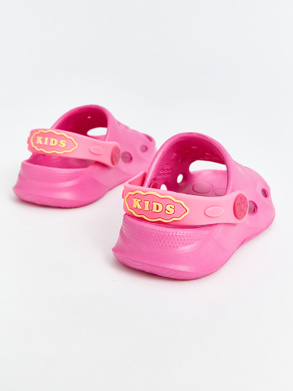 Fuşya Kız Bebek Plaj Sandaleti-4