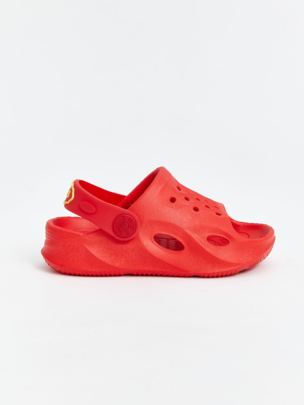 Kırmızı Kız Bebek Plaj Sandaleti-1