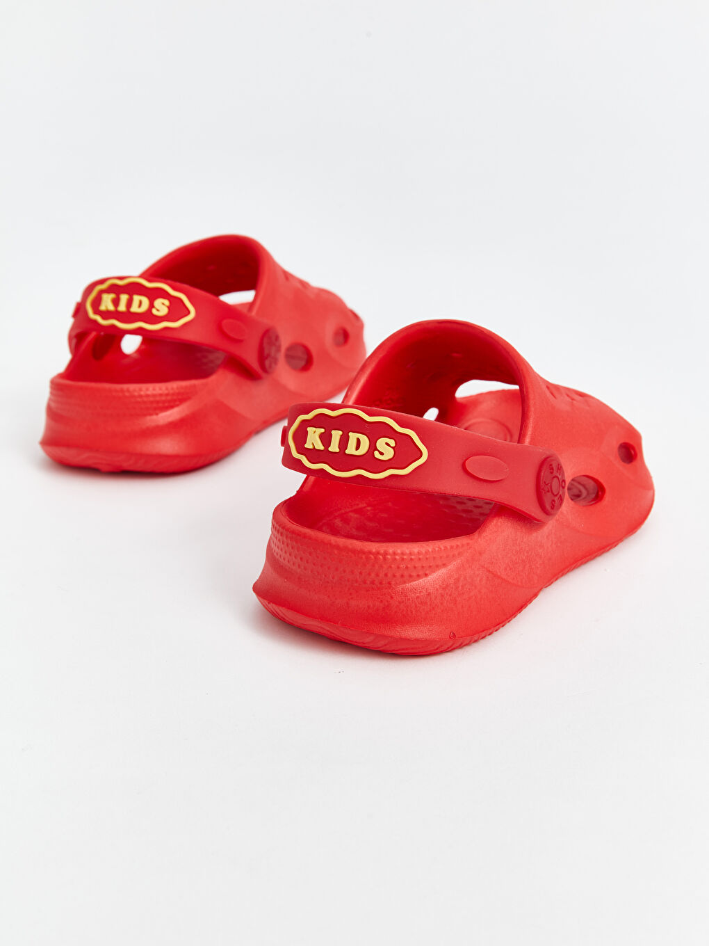 Kırmızı Kız Bebek Plaj Sandaleti-4