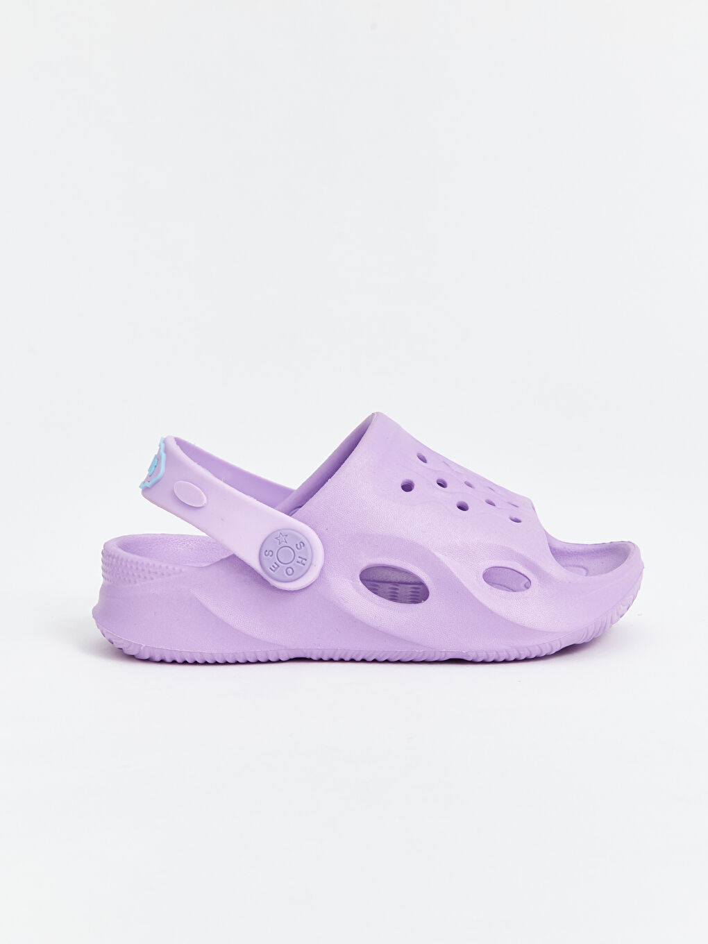 Lila Kız Bebek Plaj Sandaleti-1