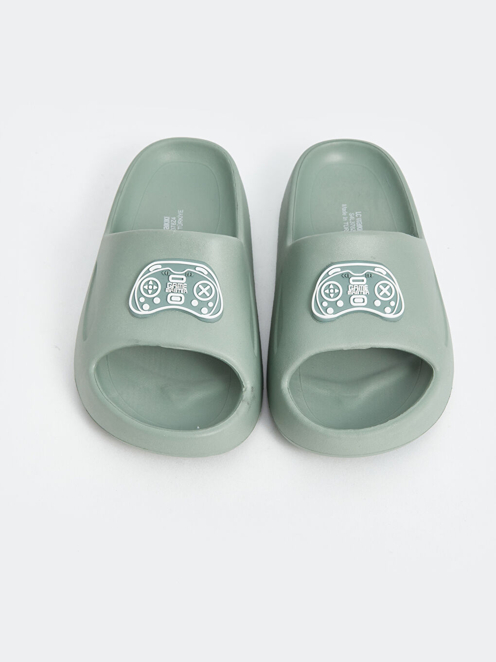 Single Band Printed Boy's Slippers -S4L378Z4-VYL