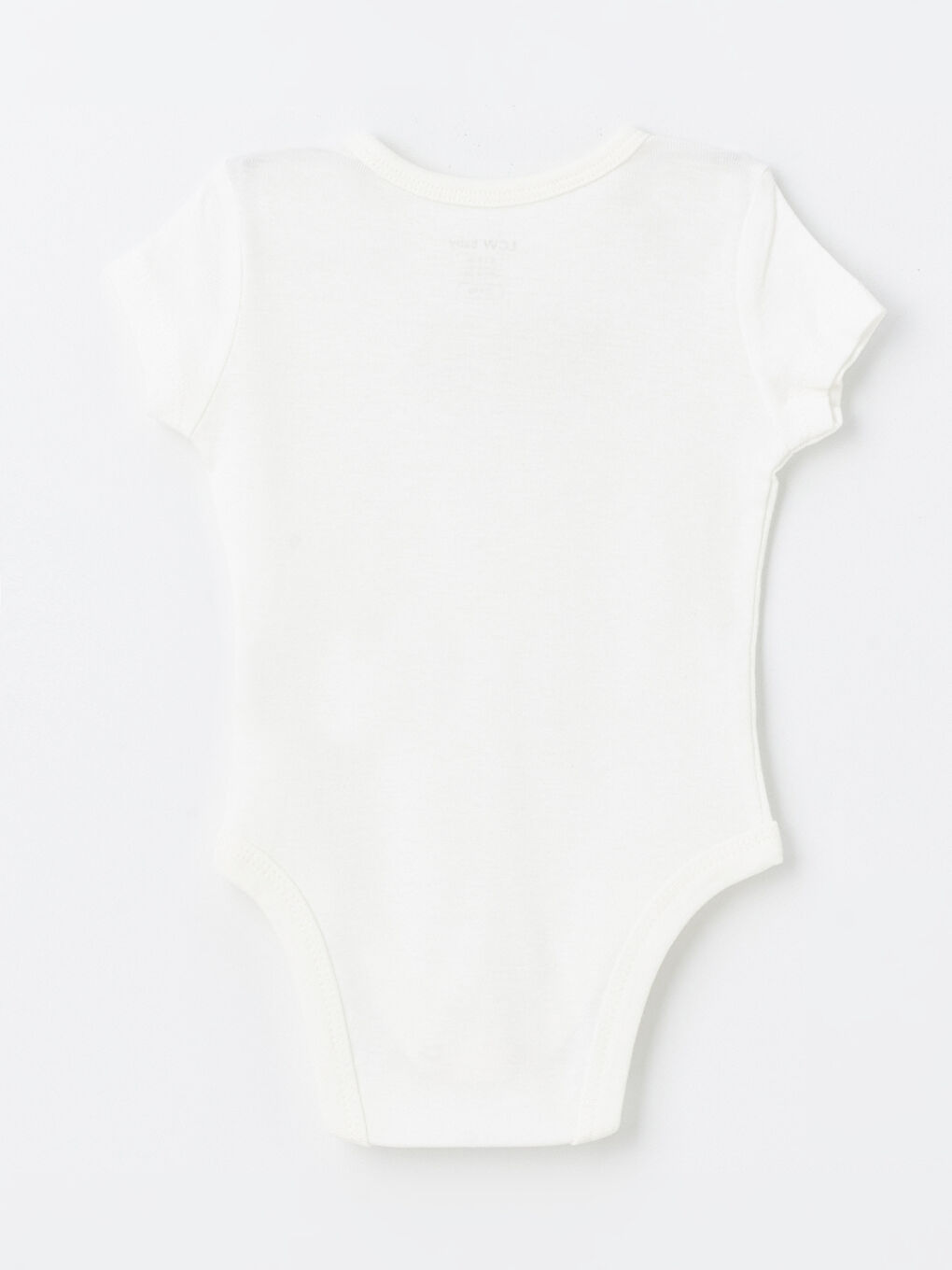 Crew Neck Long Sleeve Printed Baby Boy Body with Snap Fastener 3 Pcs -S4L397Z1-LUG