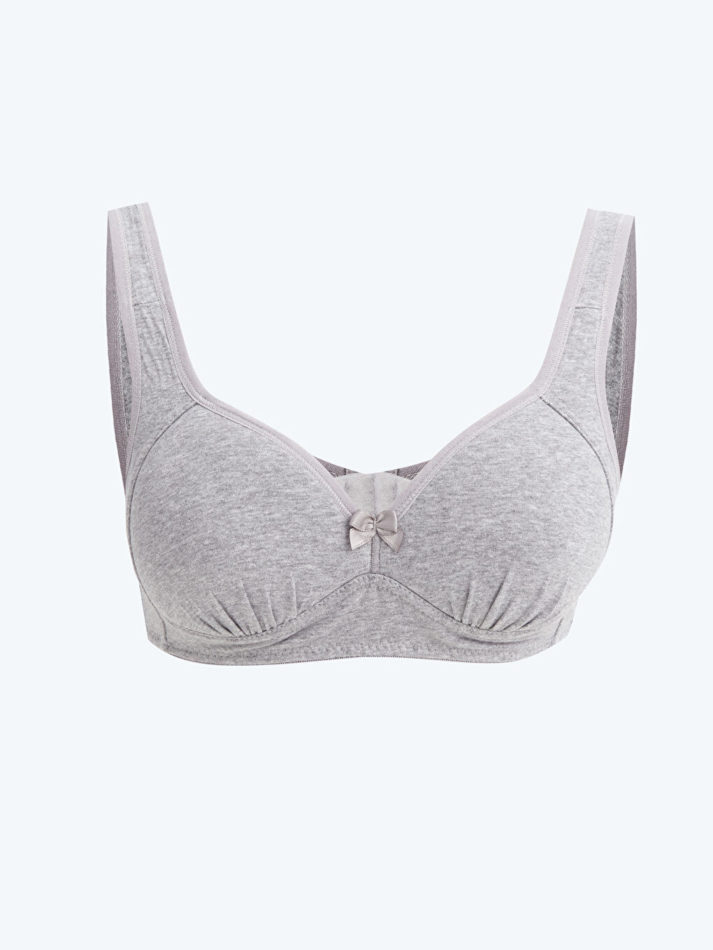 Gri Mikrofiber Sütyen