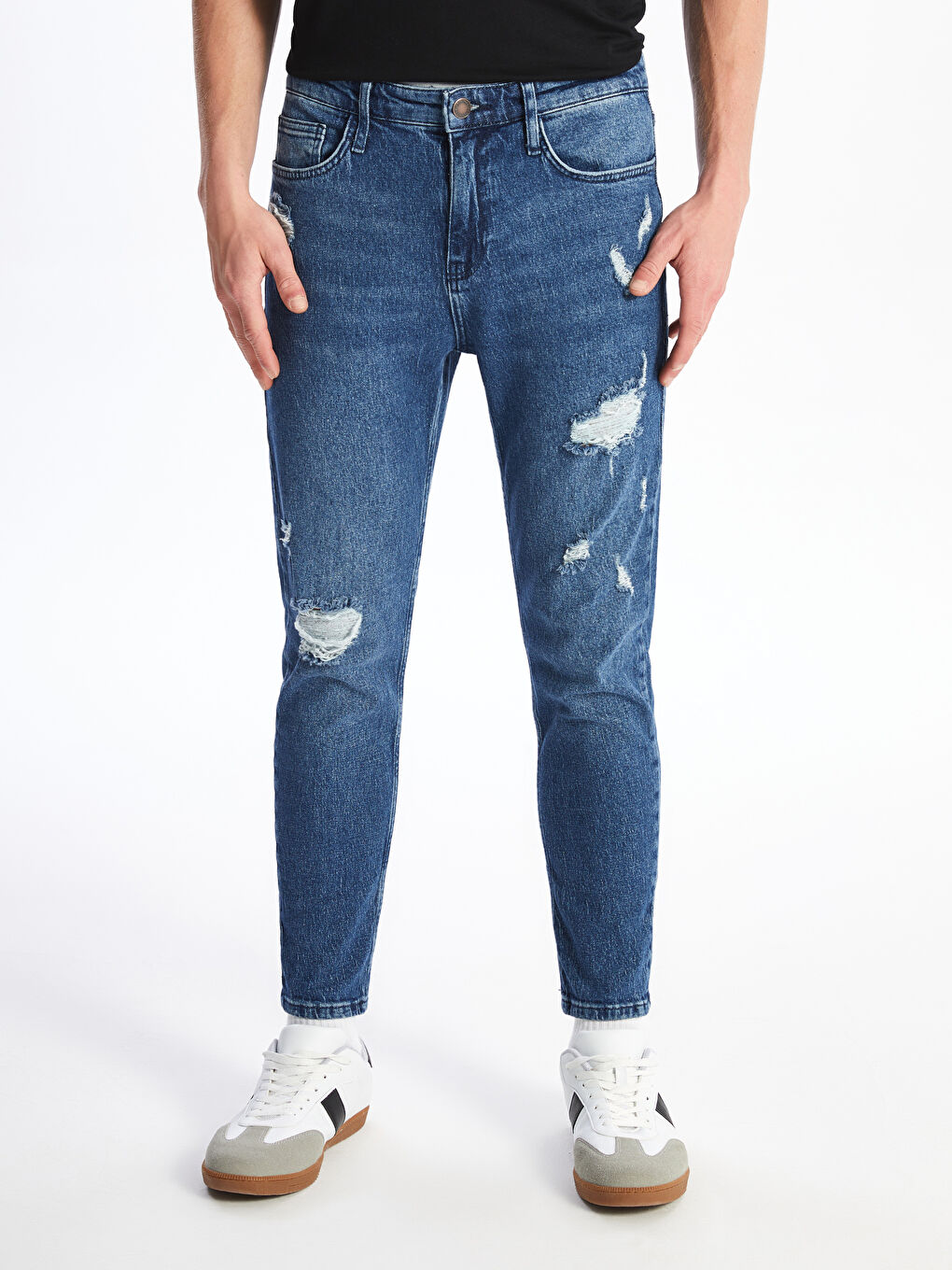 LCW Jeans İndigo 730 Havuç Kalıp Erkek Jean Pantolon - 2