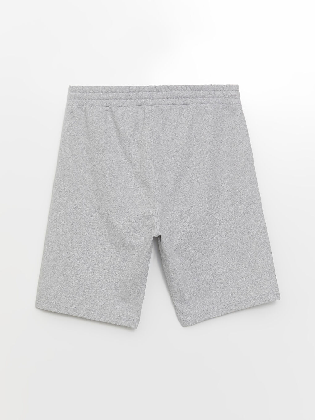 Gri Standart Kalıp Pike Erkek Şort-11
