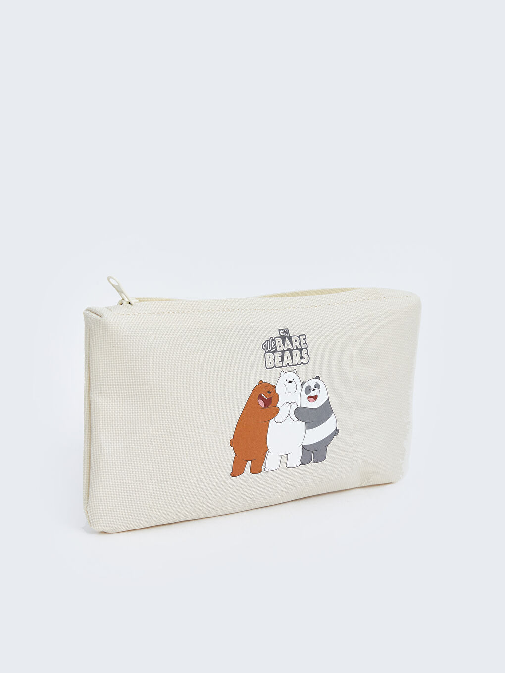 We Bare Bears Baskılı Kadın Makyaj Çantası-1