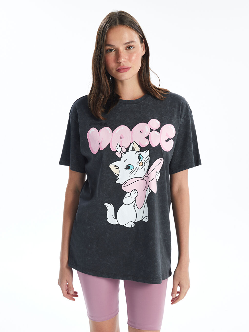 XSIDE Crew Neck Marie Printed Women's T-Shirt -S4L517Z8-RFL
