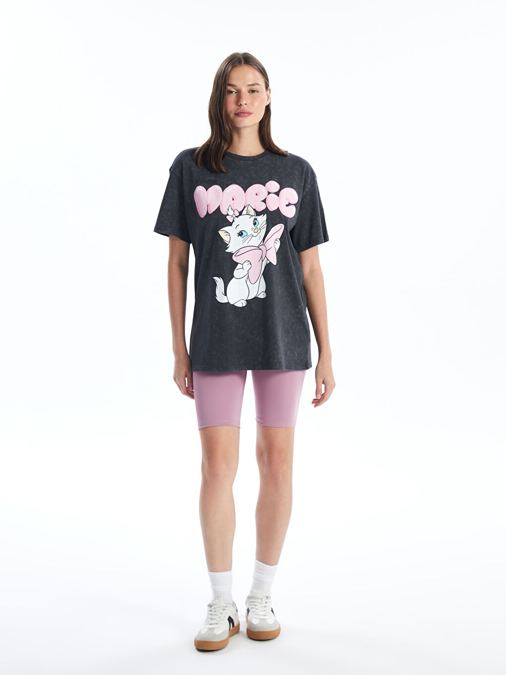 XSIDE Crew Neck Marie Printed Women's T-Shirt -S4L517Z8-RFL