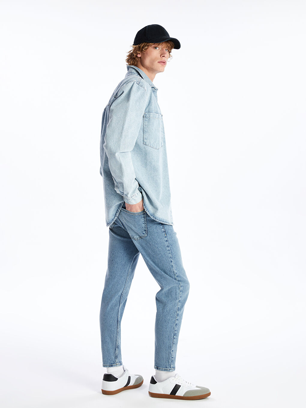 710 Loose Fit Men's Denim Trousers -S4L530Z8-H45