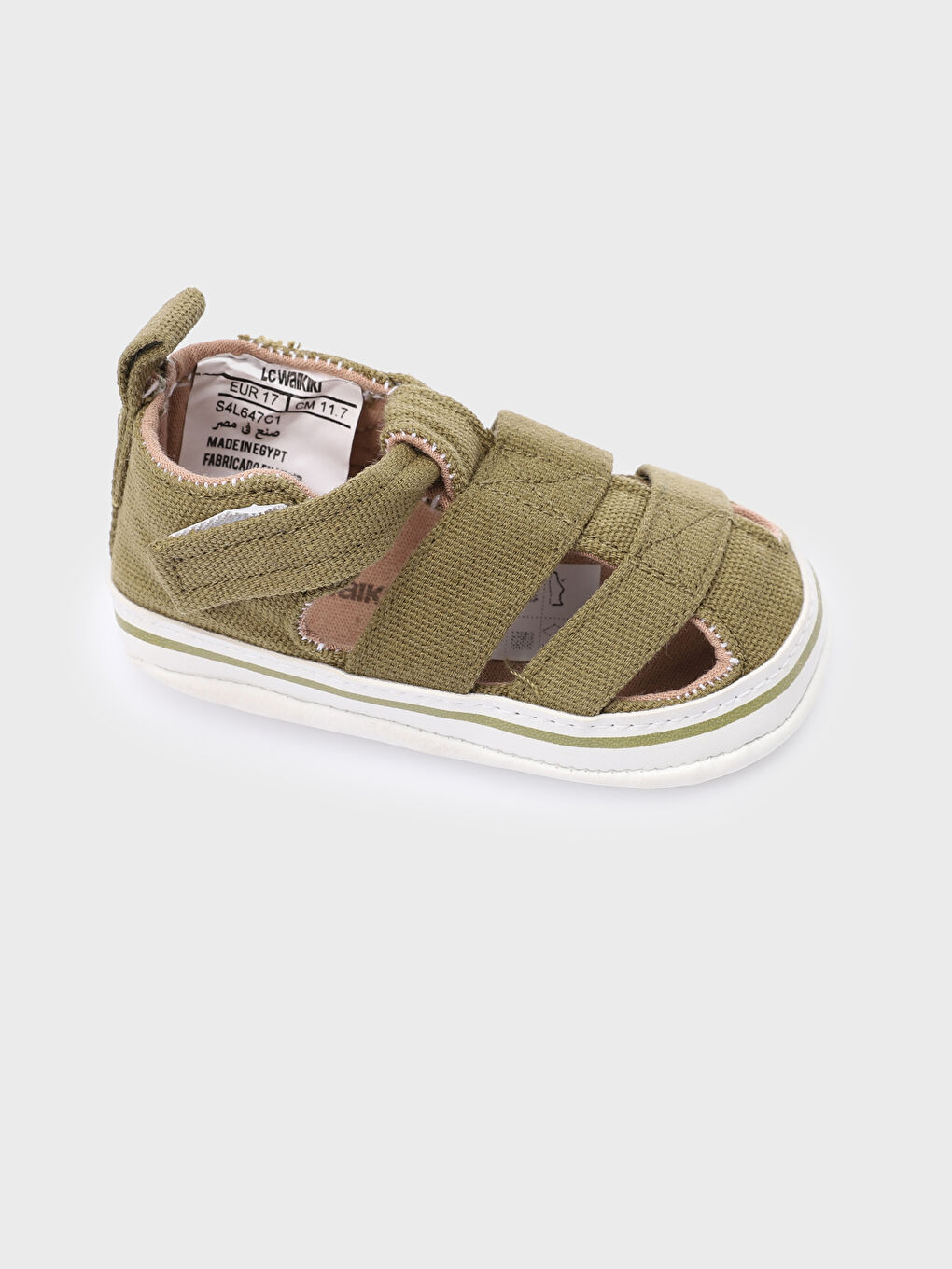 Hook and Loop Baby Boys' First Step Shoes -S4L647Z1-S0W