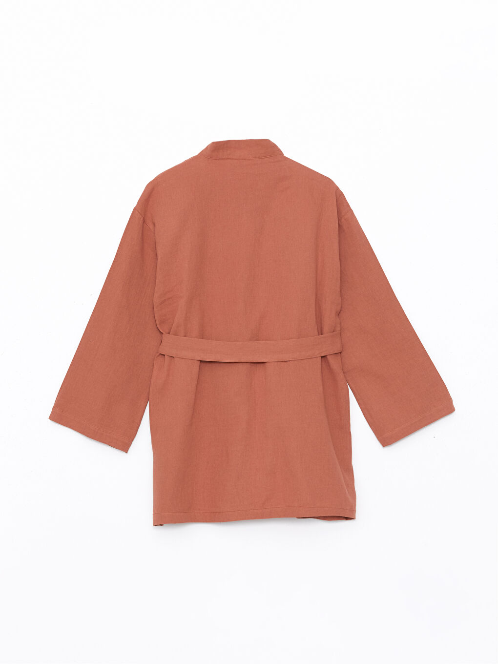 Shawl Collar Straight Long Sleeve Women's Kimono -S4L713Z8-V0W