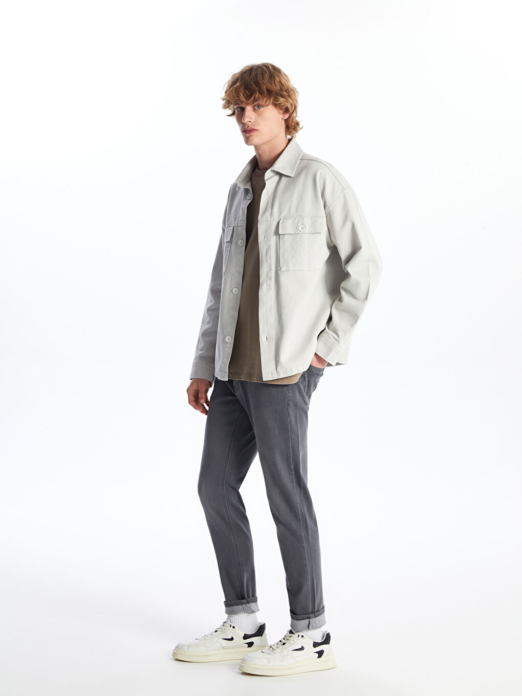 750 Slim Fit Men's Denim Trousers -S4L735Z8-GRD