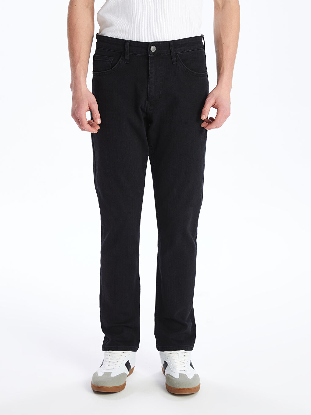 Siyah 779 Regular Fit Erkek Jean Pantolon-2