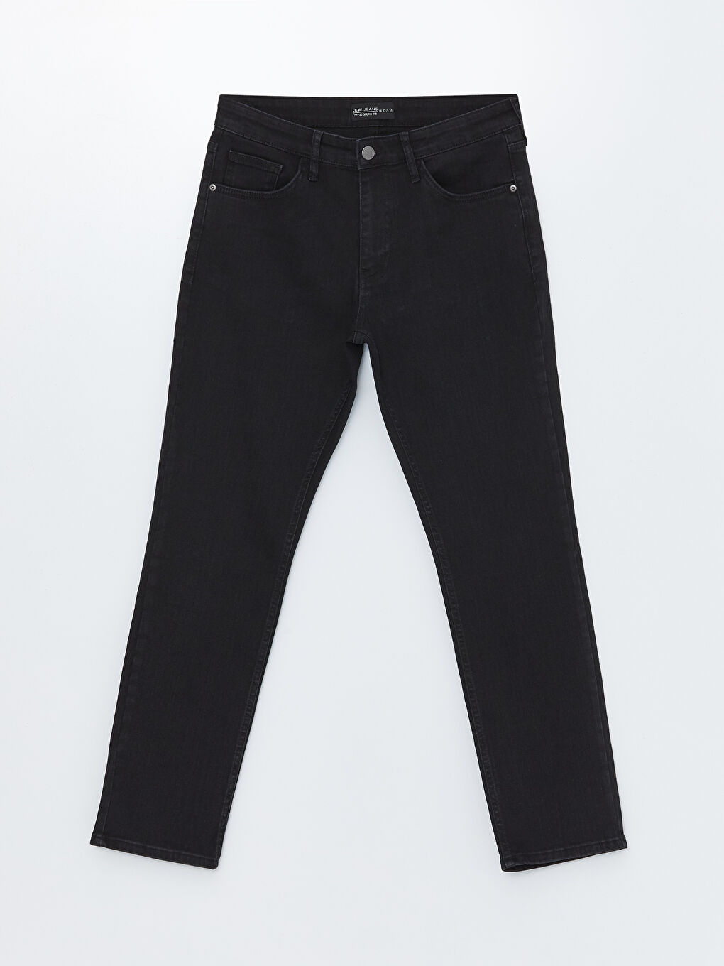 Siyah 779 Regular Fit Erkek Jean Pantolon-5