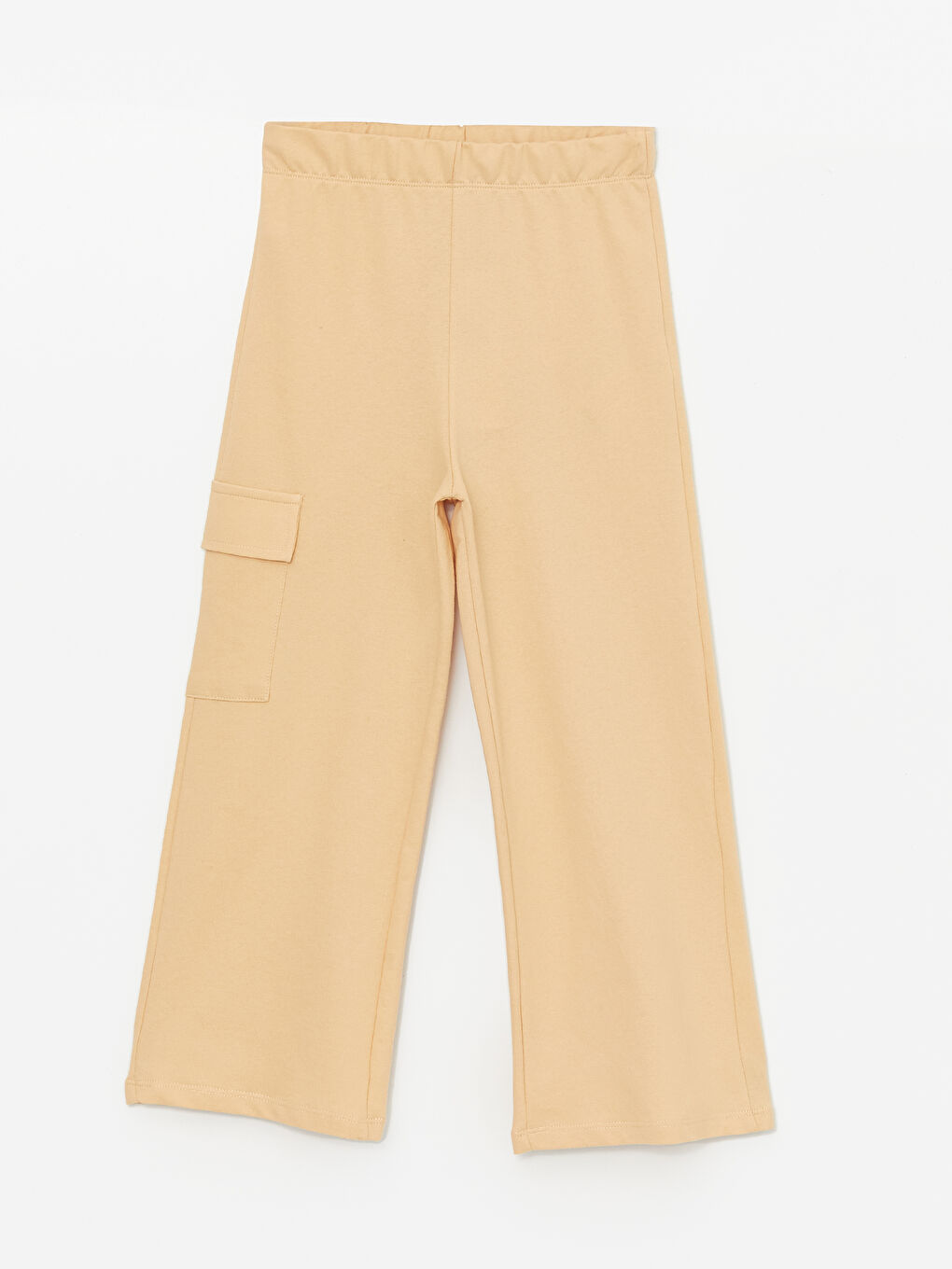 Girls' Cargo Sweatpants with Elastic Waist -S4L779Z4-G3X
