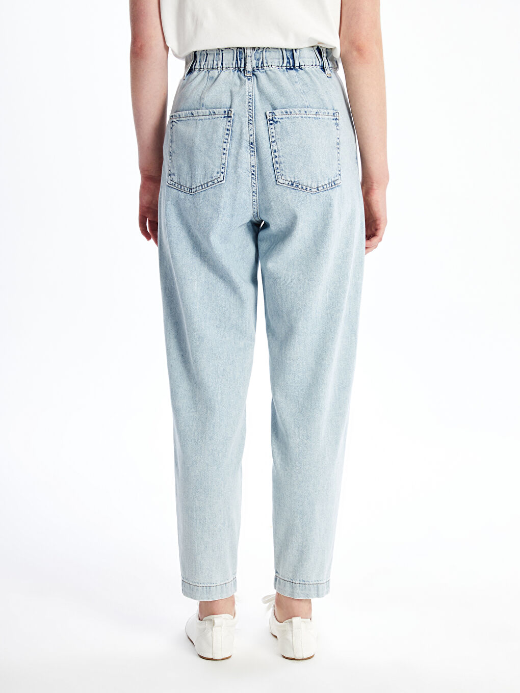 Balloon Fit Women's Jean Pants -S4L783Z8-311