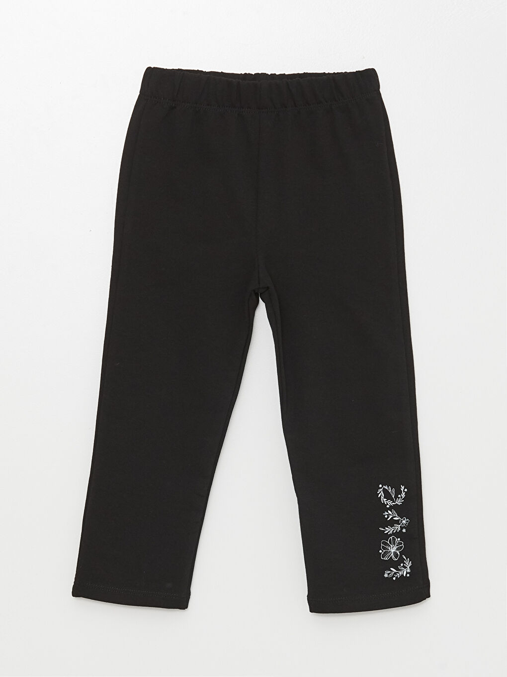 Elasticated Waist Printed Baby Girl Tracksuit Bottom