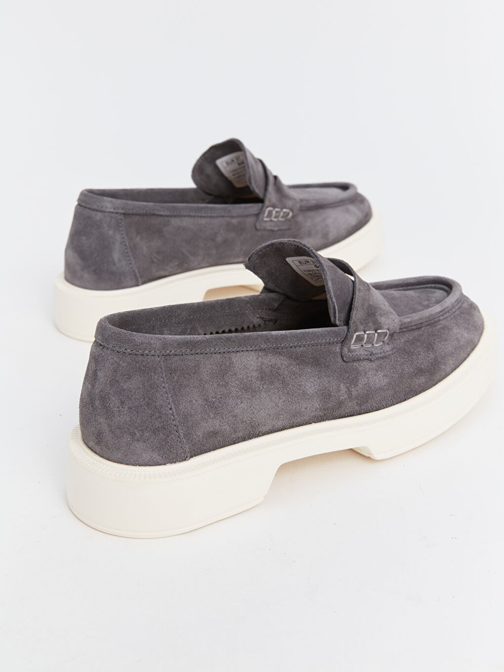 Kahverengi Kadın Deri Loafer Ayakkabı-4