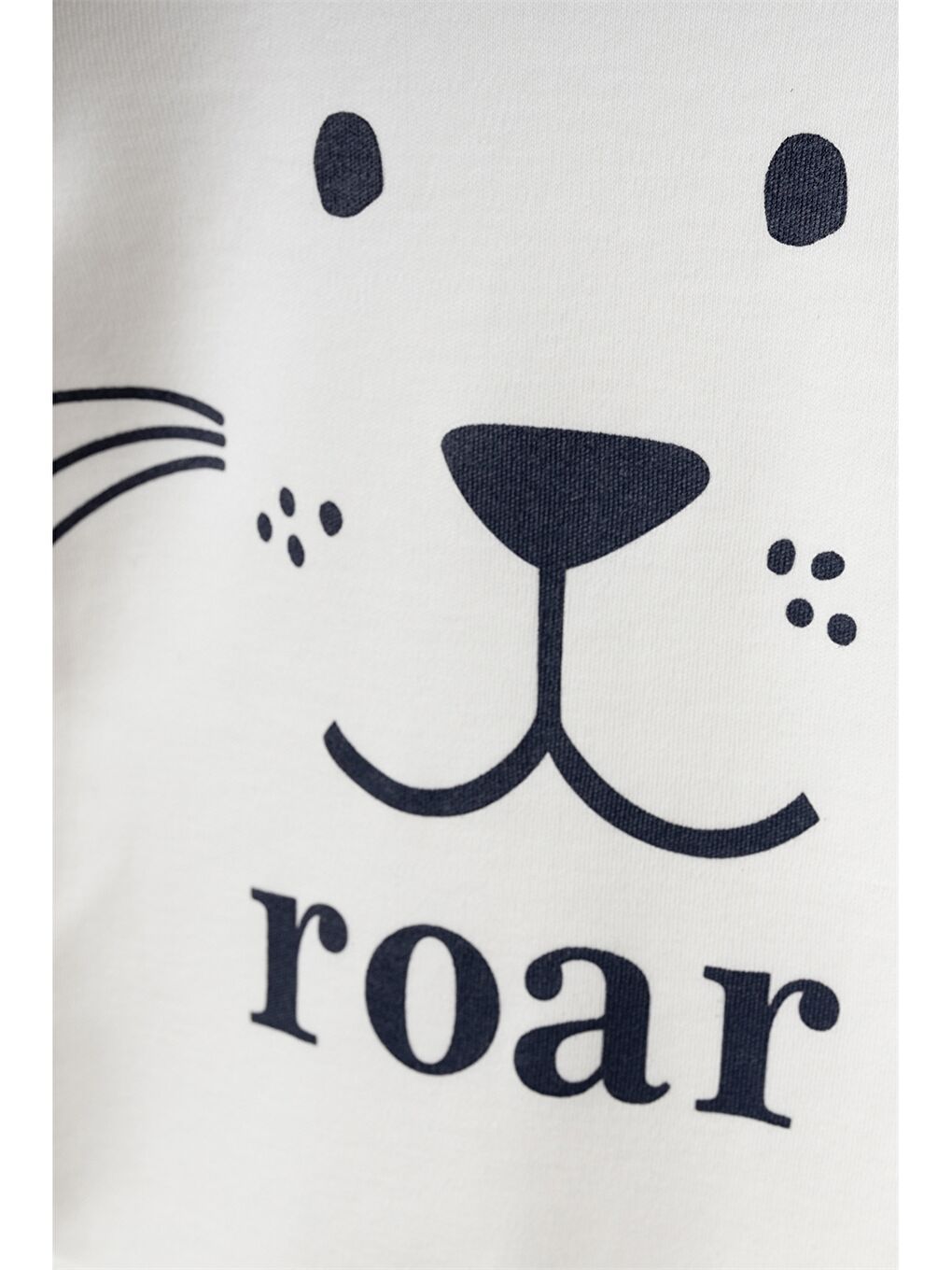 Lacivert Bisiklet Yaka Erkek Bebek Çıtçıtlı Bodysuit 3'lü-1