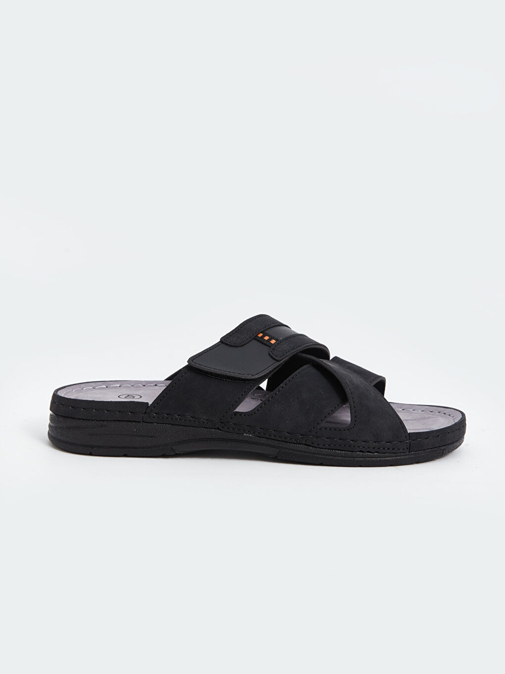 Double Banded Velcro Men's Slippers -S4LB00Z8-CVL