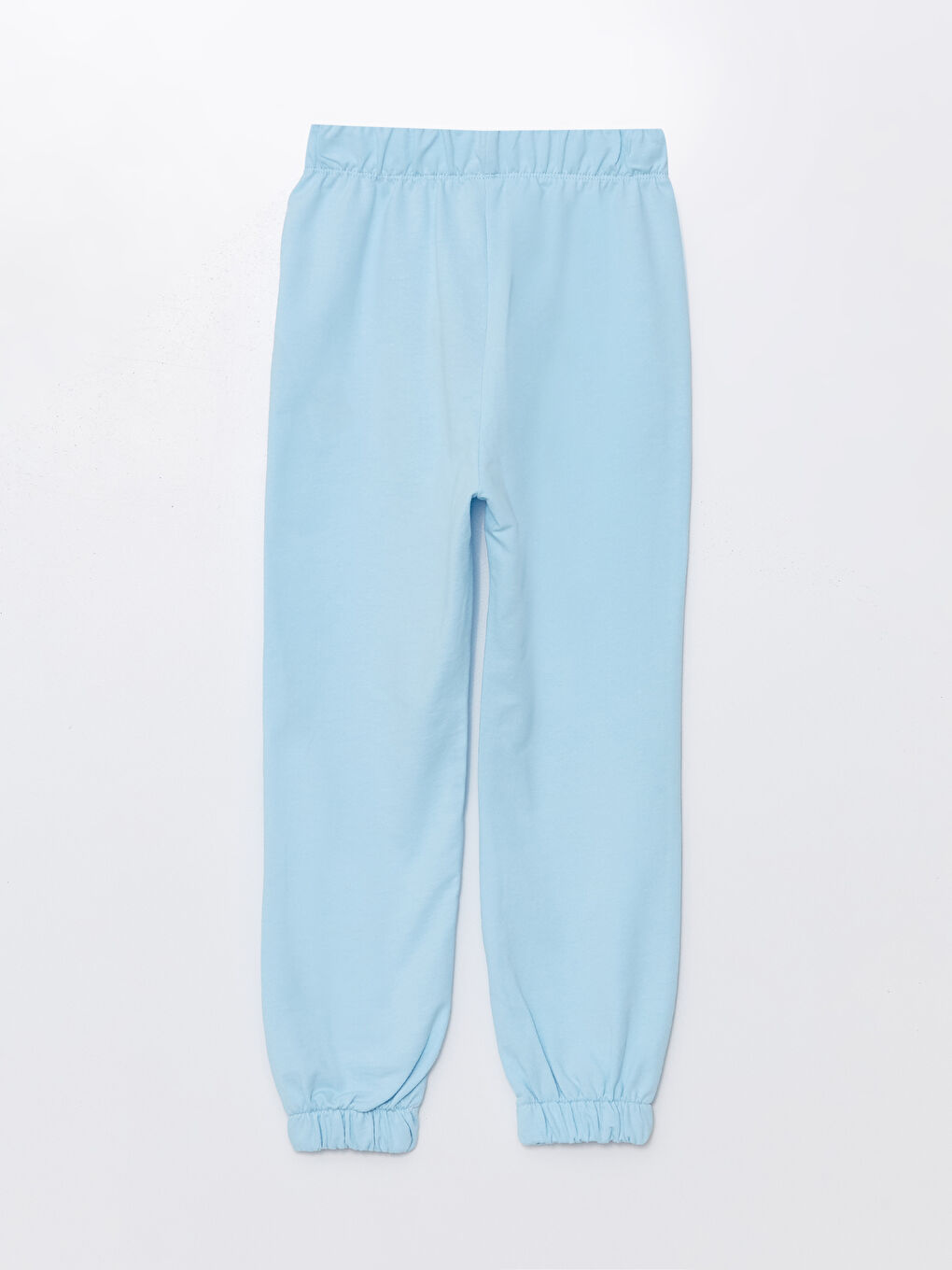 Elastic Waist Printed Girl Jogger Sweatpants-1