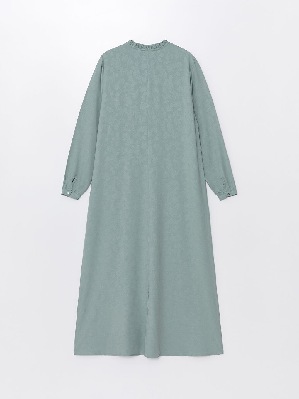 Crew Neck Patterned Long Sleeve Women's Dress -S4LB90Z8-MKD
