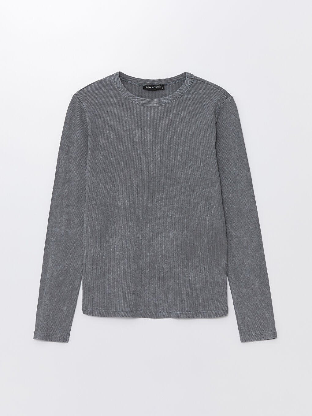 Crew Neck Straight Long Sleeve Women's Body -S4LC16Z8-H0W