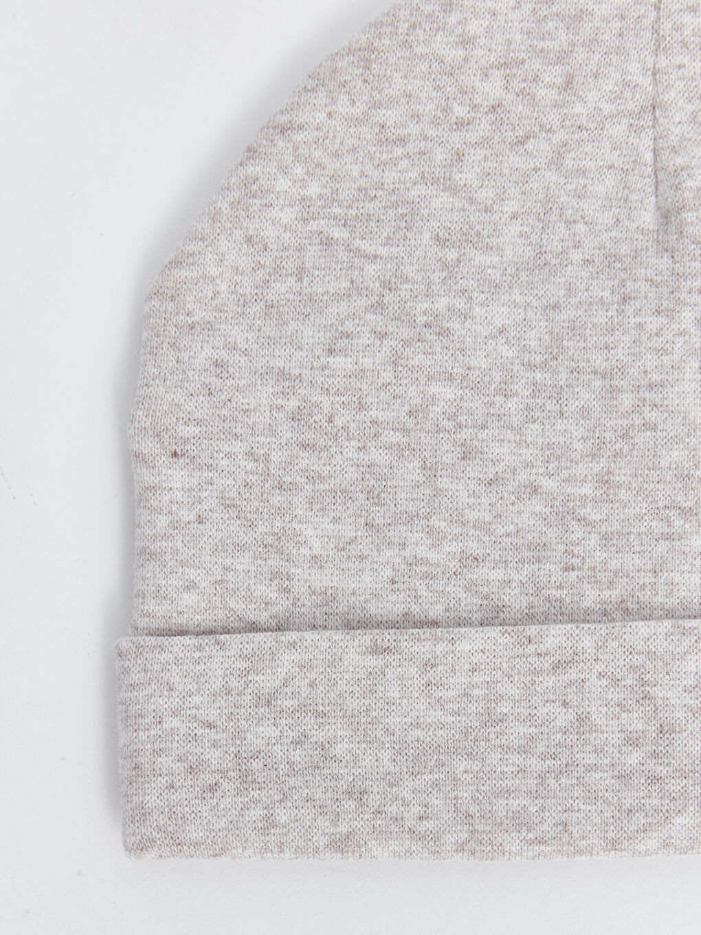 Bej Basic Kız Bebek Bere 2'li-1