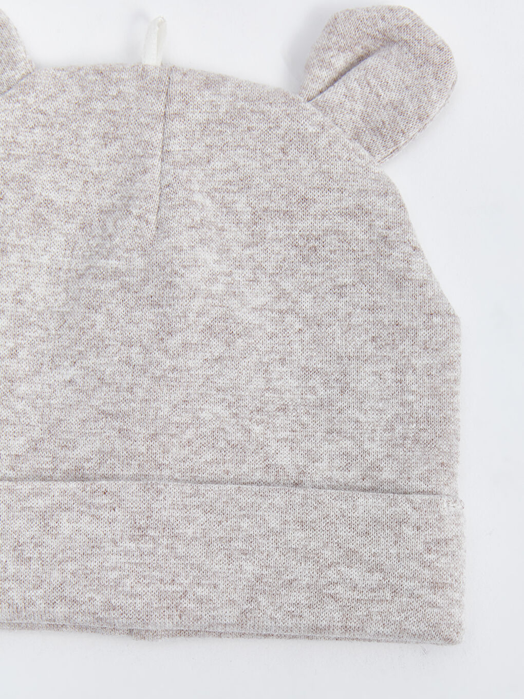 Ekru Basic Kız Bebek Bere 2'li-1