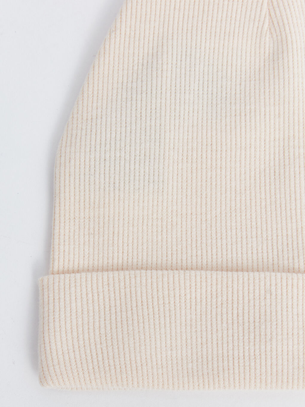 Ekru Basic Kız Bebek Bere 2'li-2