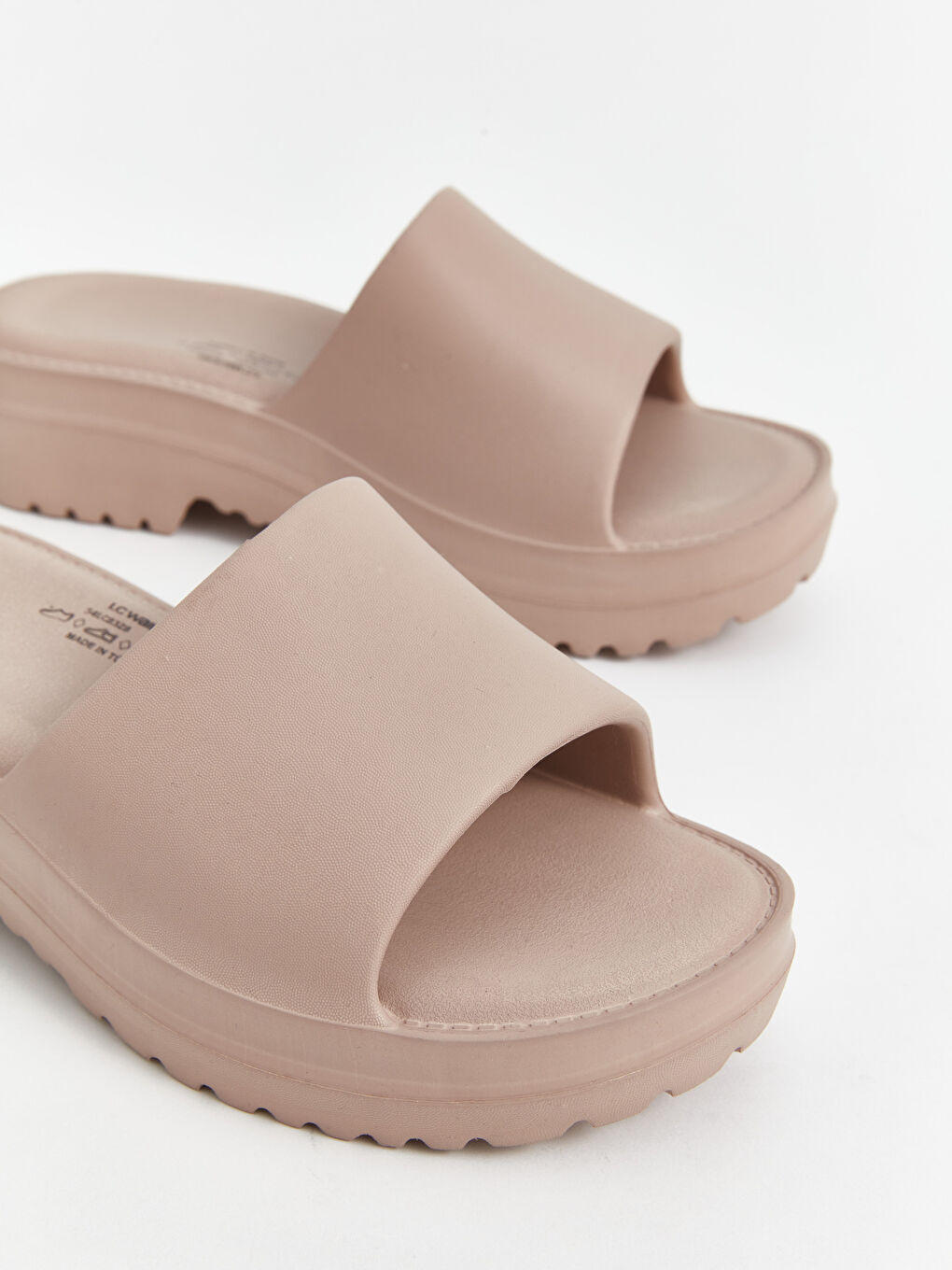 Thick Sole Single Strap Women's Slider -S4LC83Z8-K6V