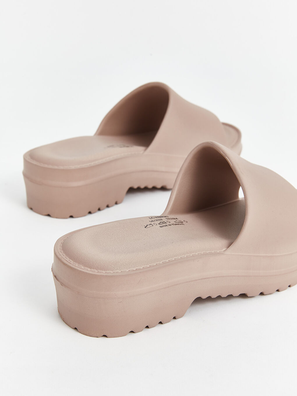 Thick Sole Single Strap Women's Slider -S4LC83Z8-K6V