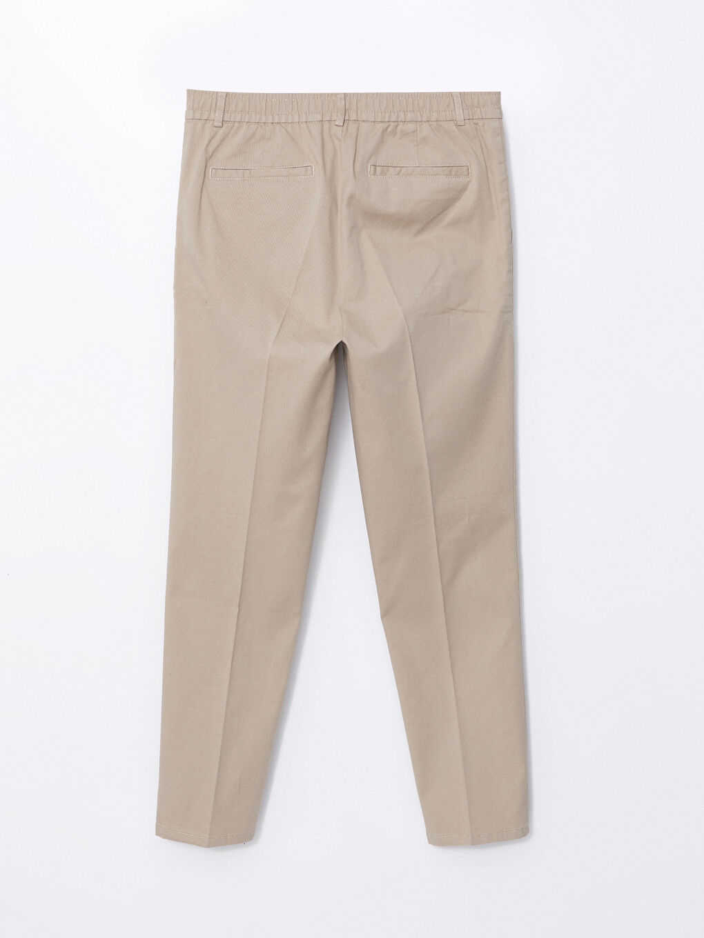 LCWAIKIKI Classic Bej Standart Kalıp Erkek Chino Pantolon - 5