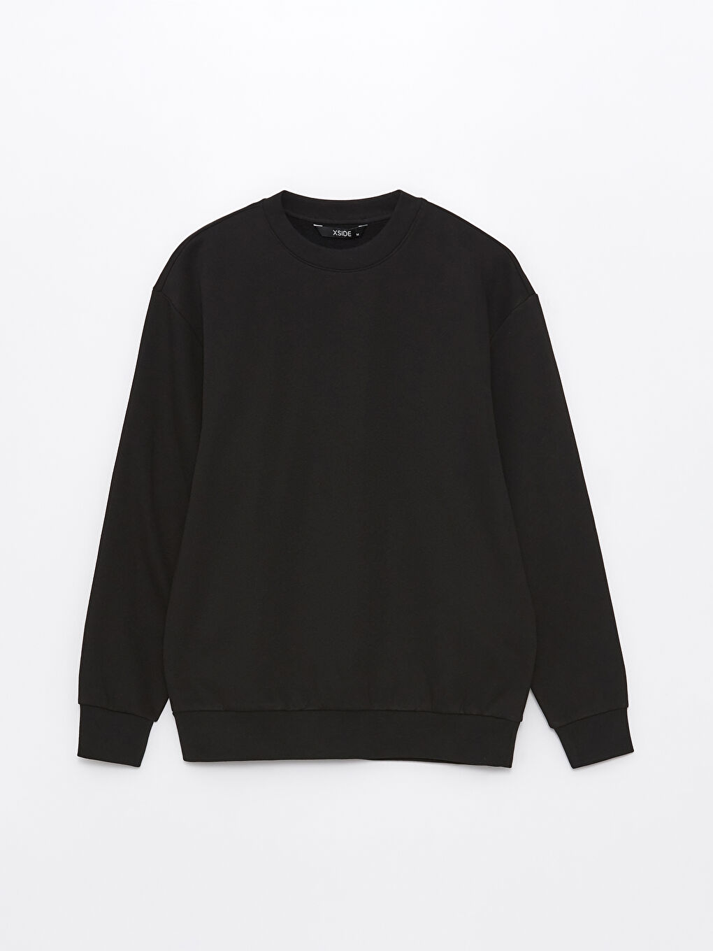 Crew Neck Long Sleeve Men's Thick Sweatshirt -S4LD35Z8-CVL