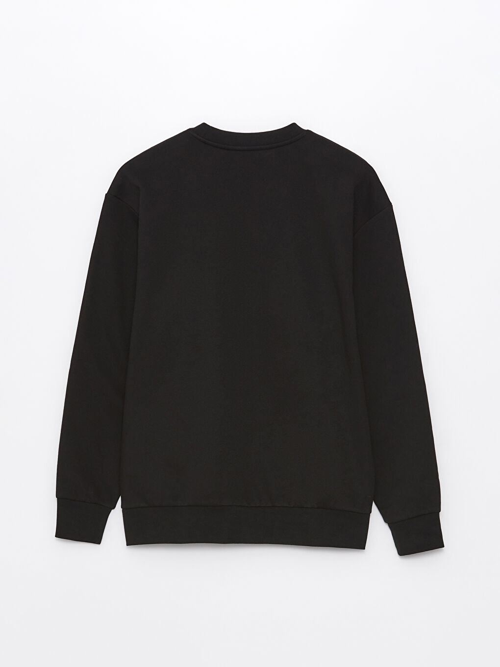 Crew Neck Long Sleeve Men's Thick Sweatshirt -S4LD35Z8-CVL