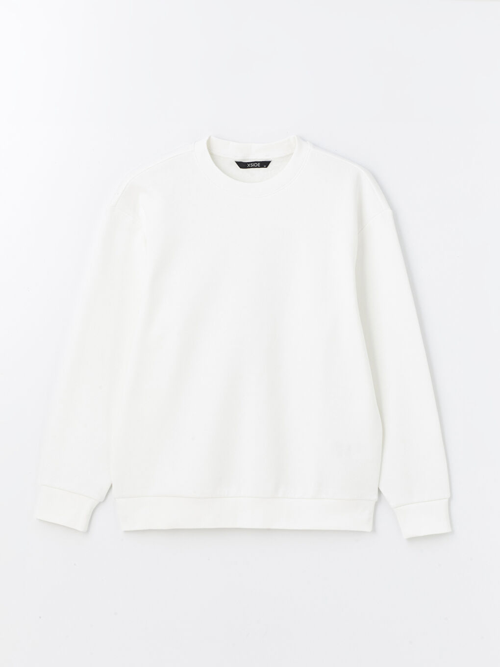 Crew Neck Long Sleeve Men's Thick Sweatshirt -S4LD35Z8-R9J