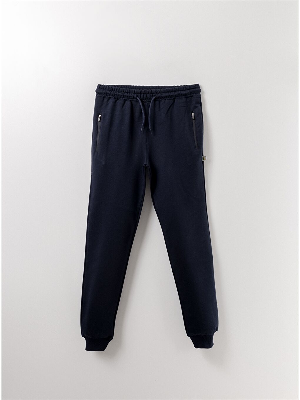 Lacivert Beli Lastikli Erkek Çocuk Jogger Eşofman Altı