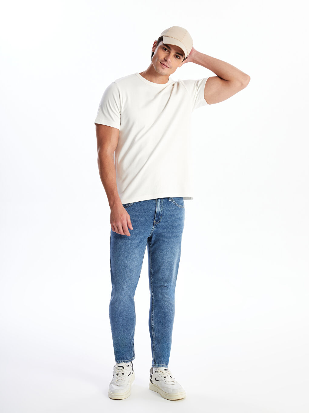 730 Carrot Fit Men's Denim Trousers -S4LD50Z8-H45