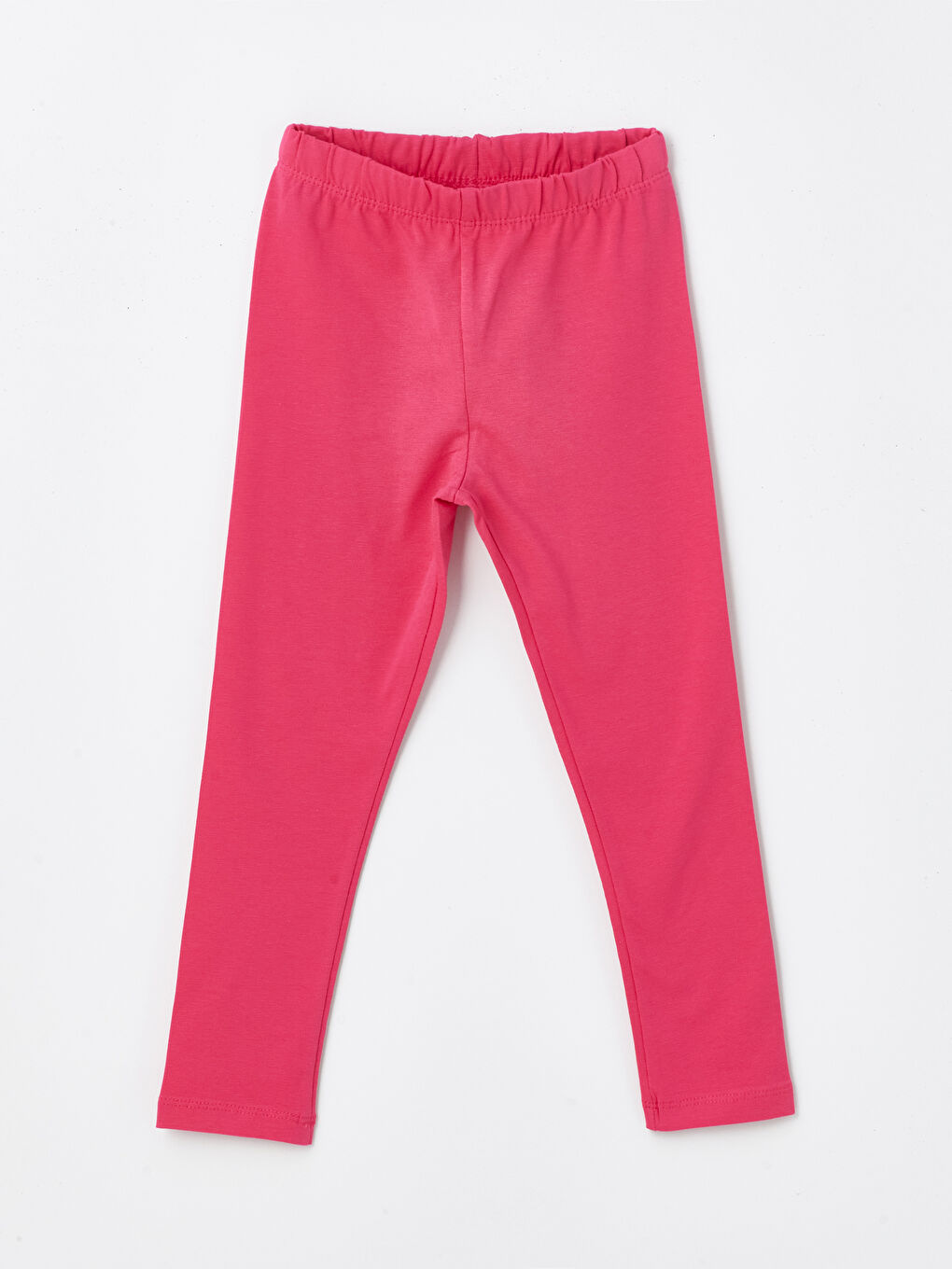 LCW Kids Pembe Beli Lastikli Basic Kız Bebek Tayt